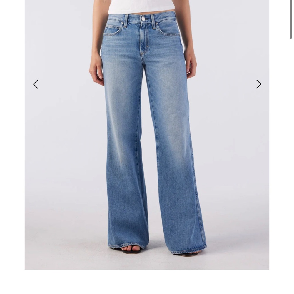 AMO Light Blue Flare Jeans